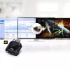 ATEN 2-Port USB 4K HDMI KVM Switch mit Fernbedienung zur Portauswahl