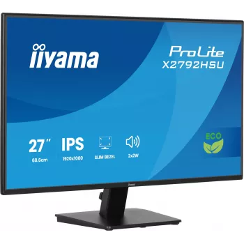 iiyama ProLite X2792HSU-B1 Computer Monitor 68,6 cm (27 Zoll) 1920 x 1080 Pixel Full HD LED Schwarz