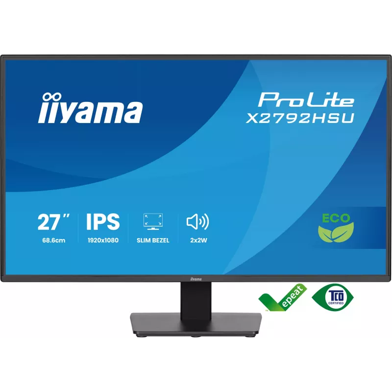 iiyama ProLite X2792HSU-B1 Computer Monitor 68,6 cm (27 Zoll) 1920 x 1080 Pixel Full HD LED Schwarz