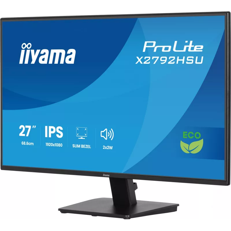 iiyama ProLite X2792HSU-B1 Computer Monitor 68,6 cm (27 Zoll) 1920 x 1080 Pixel Full HD LED Schwarz