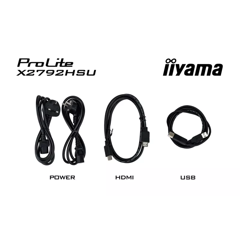 iiyama ProLite X2792HSU-B1 Computer Monitor 68,6 cm (27 Zoll) 1920 x 1080 Pixel Full HD LED Schwarz