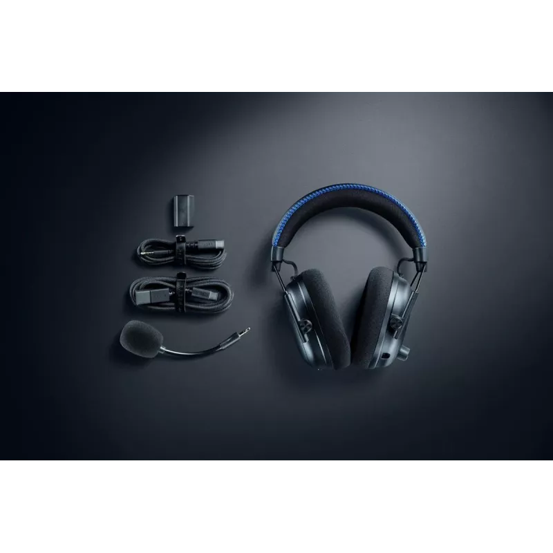 RAZER Headset Blackshark V3 Pro - Stereo - Wireless/ USB - Black For Playstation