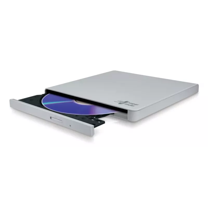 HITACHI-LG DATA STORAGE schlank Portable DVD-writer - Gp57eb40 - USB 2.0 - White