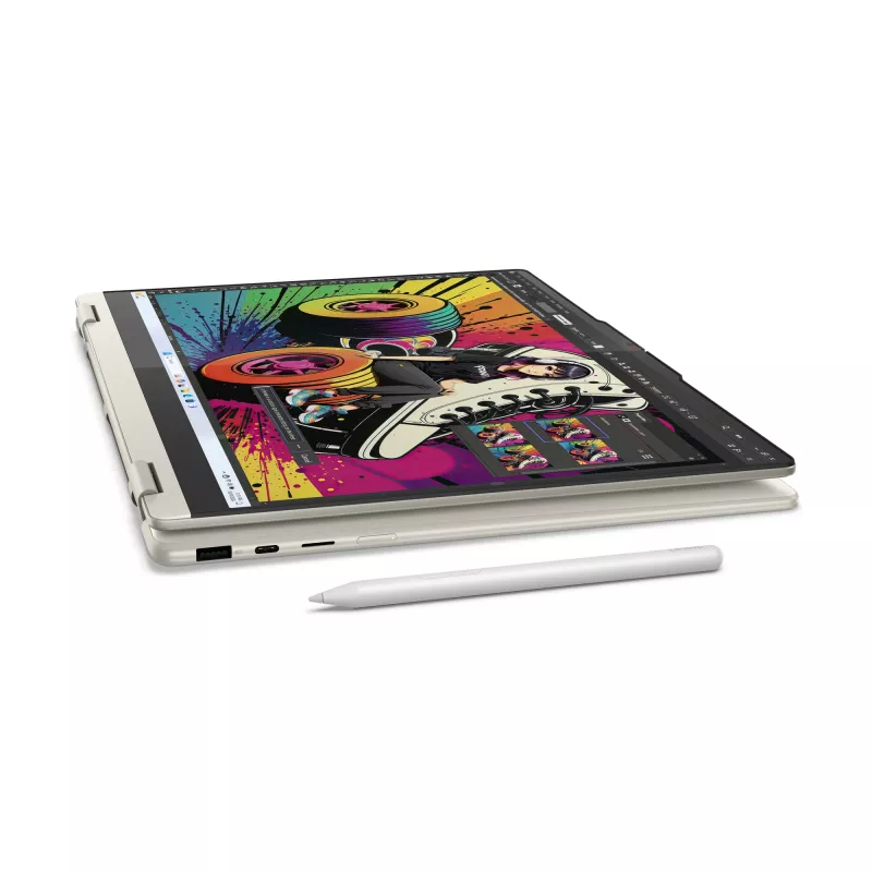 Lenovo Yoga 7 2-in-1 16AKP10 Copilot+ PC AMD Ryzen™ AI 7 350 Hybrid (2-in-1) 40,6 cm (16 Zoll) Touchscreen 2.8K 16 GB LPDDR5x-SDRAM 1 TB SSD Wi-Fi 7 (802.11be) Windows 11 Home German Grau