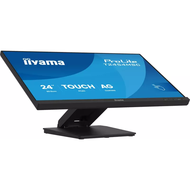iiyama ProLite T2454MSC-B3AG Computer-Monitor 60,5 cm (23,8 Zoll) 1920 x 1080 Pixel Full HD LED Touchscreen Multi-User Schwarz