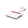 Box FRITZ 7530 WLAN-Router Gigabit-Ethernet Dualband (2,4 GHz / 5 GHz) Schwarz, Rot, Weiß