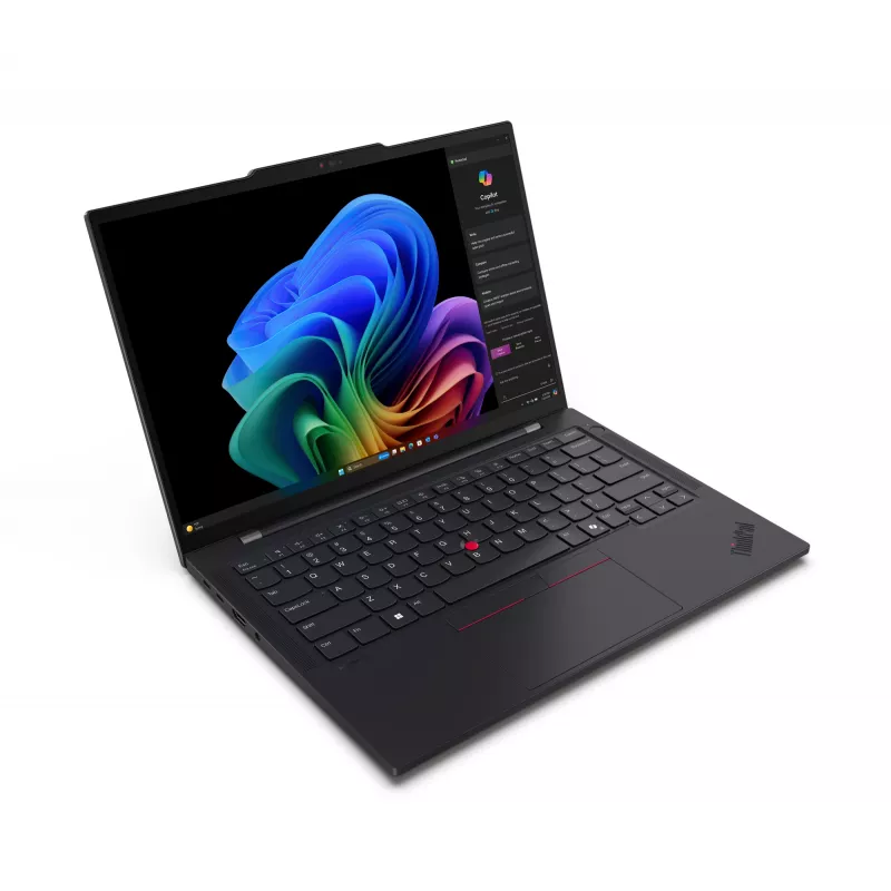 Lenovo ThinkPad T14s Gen 6 (Snapdragon) Copilot+ PC X1E-78-100 Laptop 35,6 cm (14 Zoll) WUXGA 32 GB LPDDR5x-SDRAM 1 TB SSD Wi-Fi 7 (802.11be) Windows 11 Pro Deutsch Schwarz