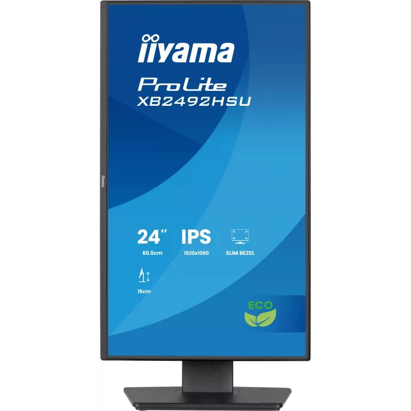 iiyama ProLite XB2492HSU-B1 Computer Monitor 60,5 cm (23,8 Zoll) 1920 x 1080 Pixel Full HD LED Schwarz