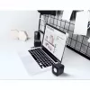 Manhattan 2600 Series Speaker System, Small Size, Big Sound, Two Speakers, Stereo, USB power, Output: 2x 3W, 3.5mm plug for sound, In-Line volume control, Kabel 0.9m, Schwarz, Three Year Warranty