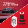 HyperX Pulsefire Haste 2 - Kabellose Gaming-Maus (Weiß)