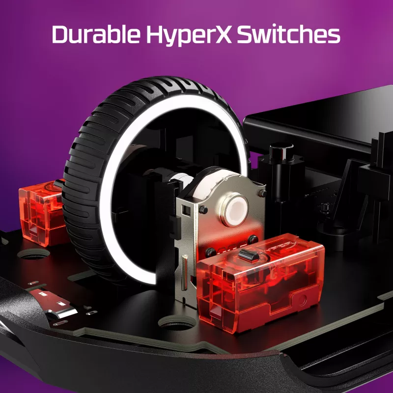 HyperX Pulsefire Haste 2 - Kabellose Gaming-Maus (Weiß)