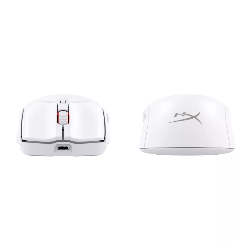 HyperX Pulsefire Haste 2 - Kabellose Gaming-Maus (Weiß)