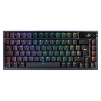 ASUS ROG Azoth Tastatur Gaming USB + RF Wireless + Bluetooth QWERTY Schwarz