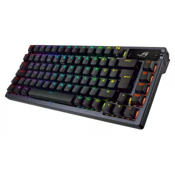 ASUS ROG Azoth Tastatur Gaming USB + RF Wireless + Bluetooth QWERTY Schwarz