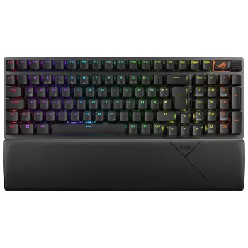 ASUS ROG Strix Scope II 96 Wireless Tastatur Gaming USB + RF Wireless + Bluetooth QWERTZ Deutsch Schwarz