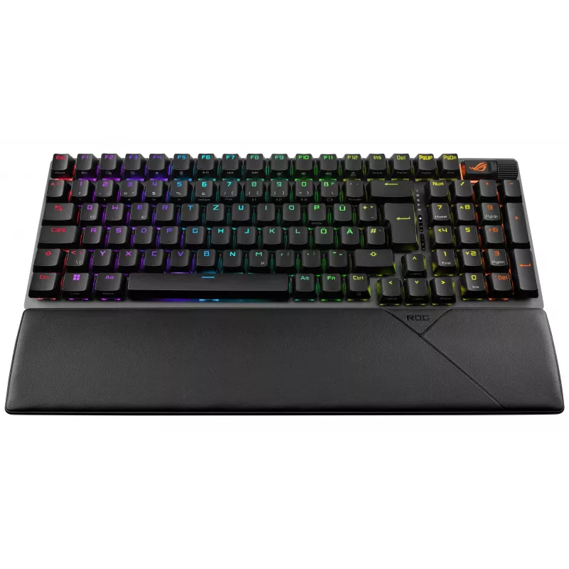 ASUS ROG Strix Scope II 96 Wireless Tastatur Gaming USB + RF Wireless + Bluetooth QWERTZ Deutsch Schwarz
