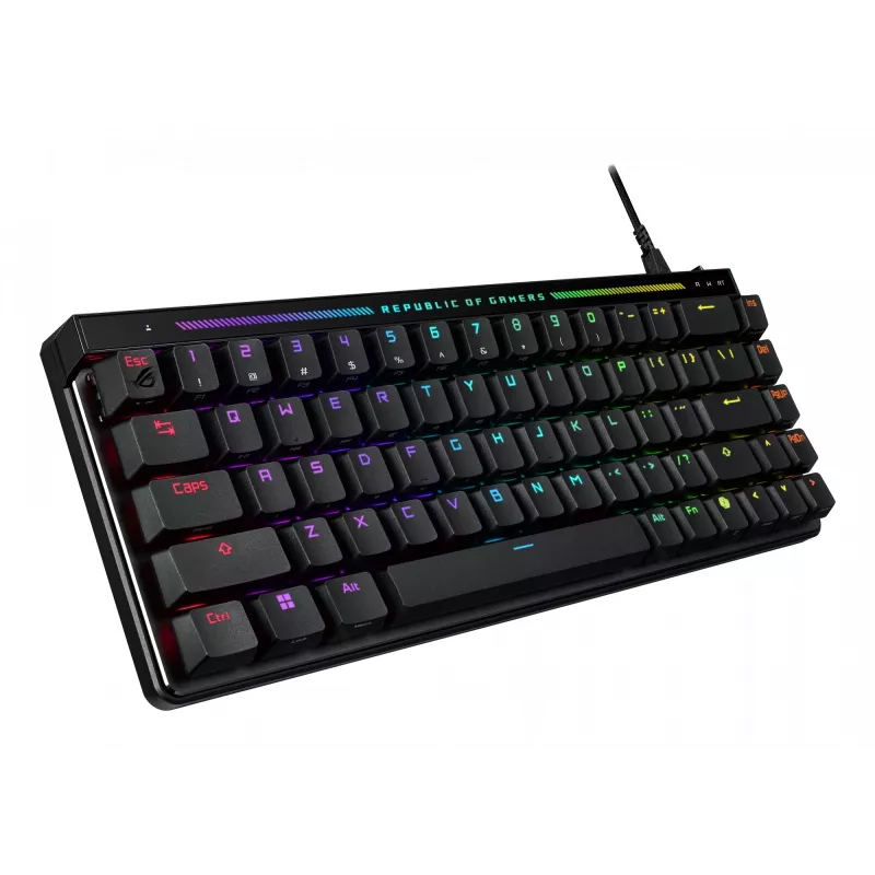 ASUS ROG Falchion Ace HFX Tastatur Gaming USB QWERTZ Deutsch Schwarz