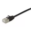 Equip Cat.6A F/FTP schlank Patchkabel, 15m, Schwarz