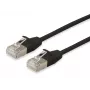 Network Cable Equip Cat.6A F/FTP Slim Patch Cable RJ-45 20m Black