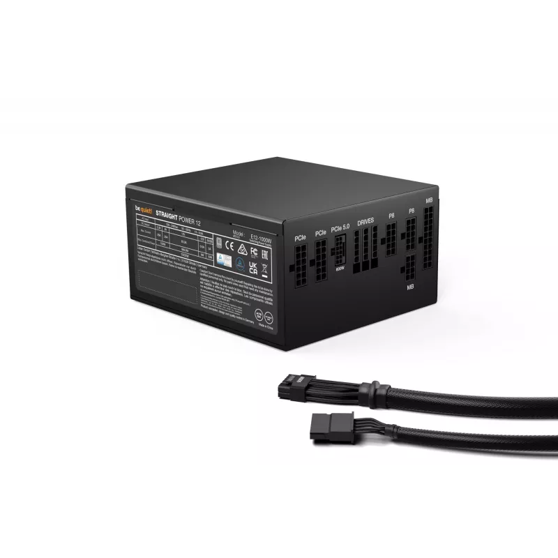 be quiet! BN338 Netzteil 1000 W 20+4 pin ATX ATX Schwarz