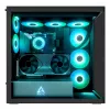 ARCTIC Xtender VG (Mirror Black) Premium E-ATX PC-Gehäuse mit vertikaler GPU-Halterung