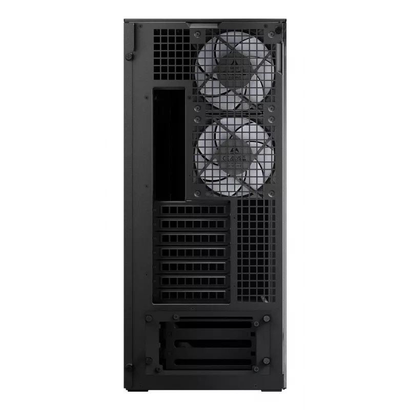 ARCTIC Xtender VG (Mirror Black) Premium E-ATX PC-Gehäuse mit vertikaler GPU-Halterung
