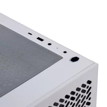 PC-Gehäuse Cooler Master Elite 302 Weiß mATX mit 3x 120mm ARGB-Lüftern