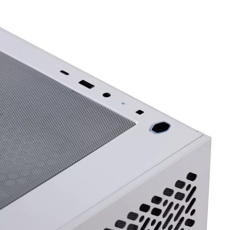 PC-Gehäuse Cooler Master Elite 302 Weiß mATX mit 3x 120mm ARGB-Lüftern