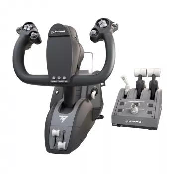 Thrustmaster TCA Yoke Pack Boeing Edition Schwarz, Grau USB Fightstick PC, Xbox, Xbox One, Xbox One S, Xbox One X, Xbox Series S, Xbox Series X