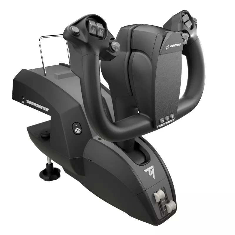 Thrustmaster TCA Yoke Pack Boeing Edition Schwarz, Grau USB Fightstick PC, Xbox, Xbox One, Xbox One S, Xbox One X, Xbox Series S, Xbox Series X