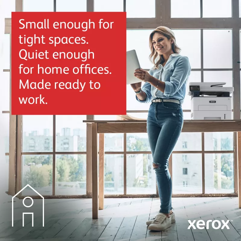 Xerox B235 A4 34ppm Wireless Duplex Kopieren/Drucken/Scannen/Fax PS3 PCL5e/6 ADF 2 Fächer insgesamt 251 Blatt