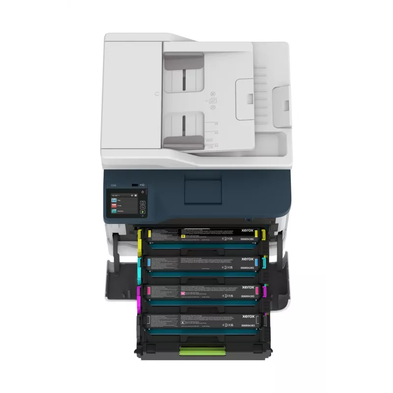 Xerox C235 A4 22ppm Wireless Kopieren/Drucken/Scannen/Fax PS3 PCL5e/6 ADF 2 Papierkassetten insgesamt 251 Blatt
