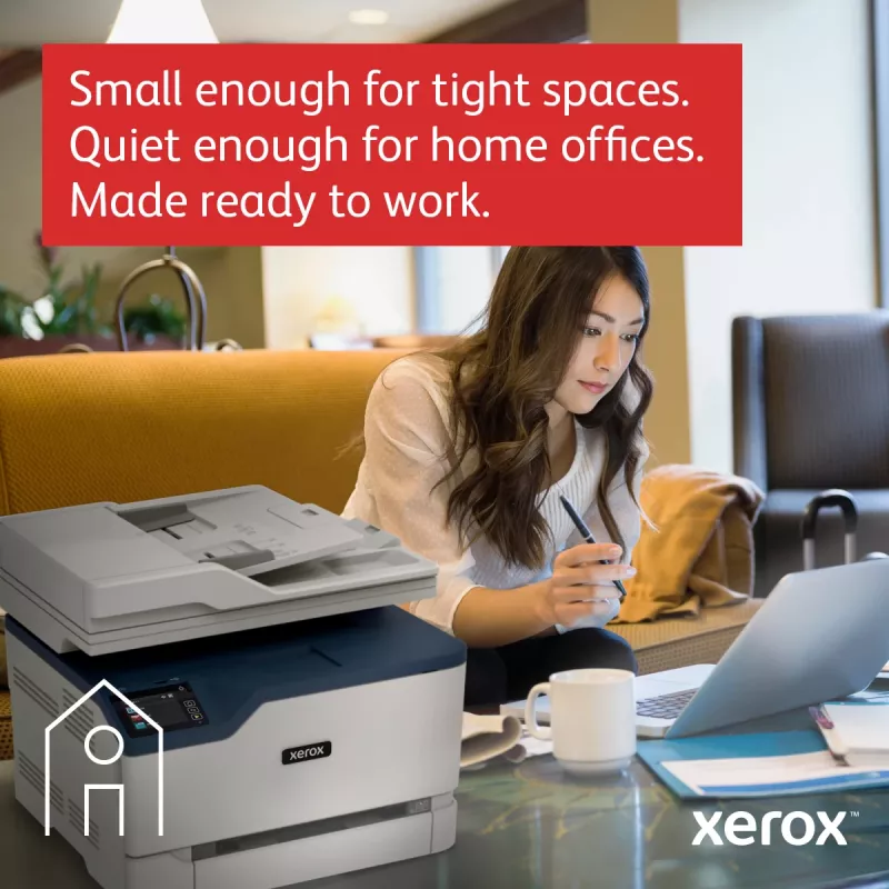 Xerox C235 A4 22ppm Wireless Kopieren/Drucken/Scannen/Fax PS3 PCL5e/6 ADF 2 Papierkassetten insgesamt 251 Blatt