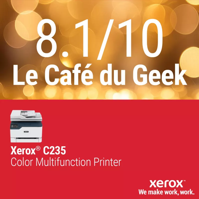Xerox C235 A4 22ppm Wireless Kopieren/Drucken/Scannen/Fax PS3 PCL5e/6 ADF 2 Papierkassetten insgesamt 251 Blatt