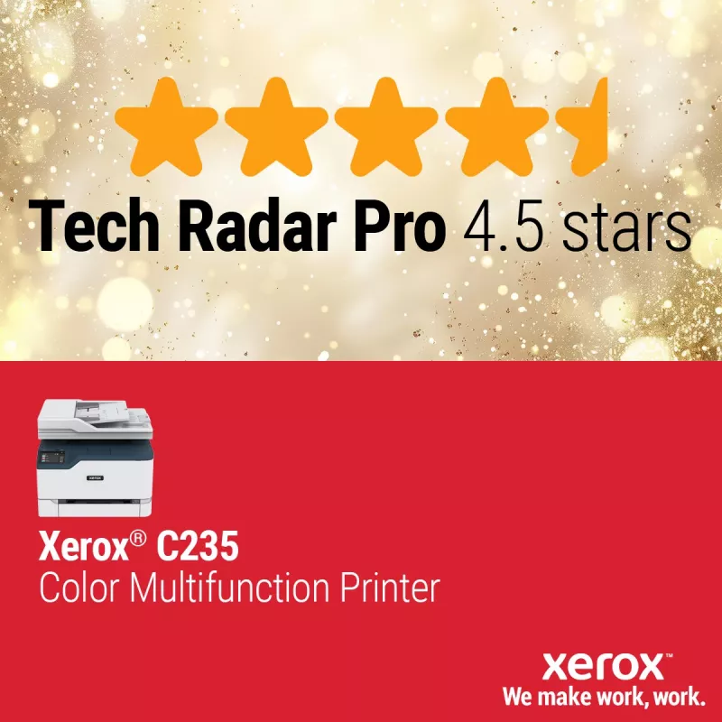 Xerox C235 A4 22ppm Wireless Kopieren/Drucken/Scannen/Fax PS3 PCL5e/6 ADF 2 Papierkassetten insgesamt 251 Blatt
