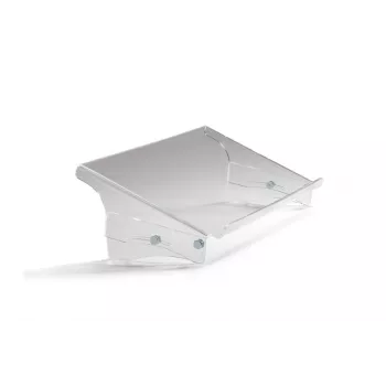 BakkerElkhuizen Q-doc 515 Dokumentenhalter, Acryl, Kunststoff, Stahl, 10 kg, 120 - 240 mm, Transparent, 505 mm, 290 mm