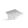 BakkerElkhuizen Q-doc 515 Dokumentenhalter, Acryl, Kunststoff, Stahl, 10 kg, 120 - 240 mm, Transparent, 505 mm, 290 mm