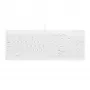 Contour Design Active Key Contour QuickClean Medizinische Tastatur IP68 Kompakt Kabelgebunden Weiß DE C7012