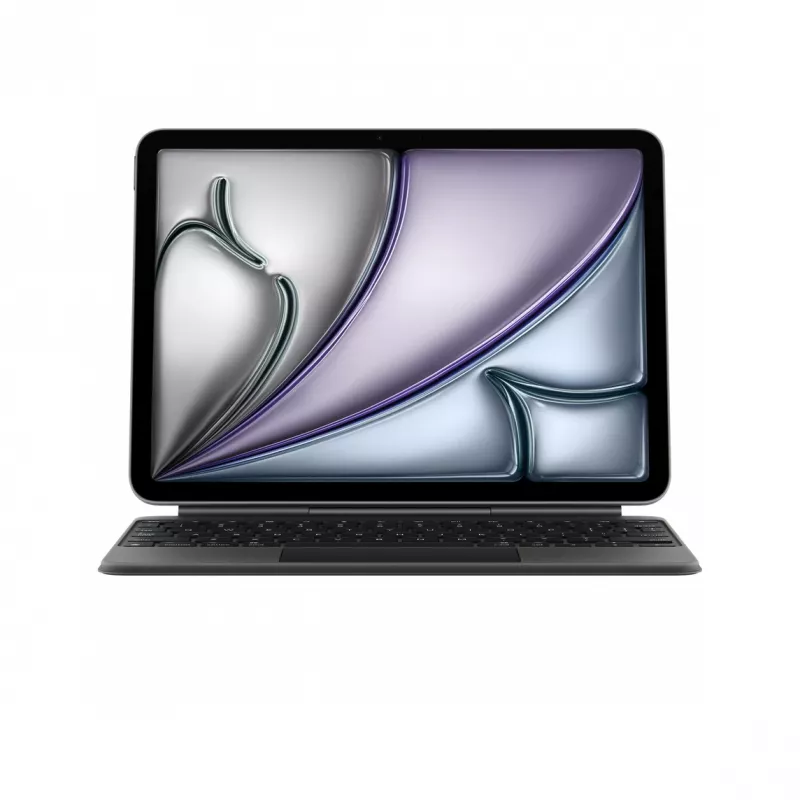 APPLE Magic Tastatur für iPad Air 11 inch (M3) – QWERTY US International – Schwarz