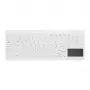 Contour Design Active Key Contour QuickClean Medizinische Tastatur IP68 Touchpad Kompakt Kabelgebunden Weiß DE C7412