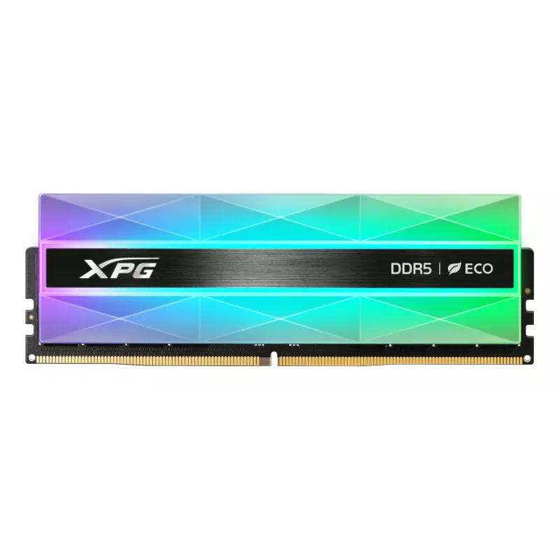 DIMM 32 GB DDR5-6000 (2x 16 GB) Dual-Kit, Arbeitsspeicher silber, AX5U6000C3016G-DCLANRSG, Lancer Neon RGB, INTEL XMP, AMD EXPO