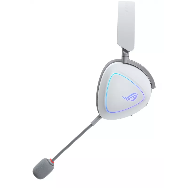 ASUS ROG Delta II Headset Kabelgebunden & Kabellos Headband Gaming USB Typ-C Bluetooth Weiß