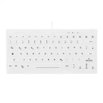 Contour Design Active Key Contour QuickClean Medical Keyboard IP68 Mini Kabelgebunden Weiß DE C4112