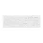 Contour Design Active Key Contour ClassicClean Medical Keyboard Removable Cover Full-Size Wireless White DE C8100