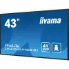 iiyama LH4365UHSB-B1 Signage Display Kiosk-Design 108 cm (42,5 Zoll) LED Wi-Fi 800 cd/m² 4K Ultra HD Schwarz Integrierter Prozessor Android 11 24/7