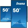 iiyama LH5065UHSB-B1AG Signage Display Digital-Signage-Flachbildschirm 125,7 cm (49,5 Zoll) LCD Wi-Fi 800 cd/m² 4K Ultra HD Schwarz Integrierter Prozessor Android 11 24/7