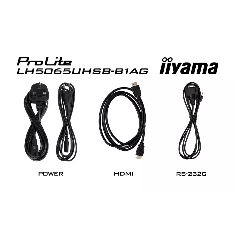 iiyama LH5065UHSB-B1AG Signage Display Digital-Signage-Flachbildschirm 125,7 cm (49,5 Zoll) LCD Wi-Fi 800 cd/m² 4K Ultra HD Schwarz Integrierter Prozessor Android 11 24/7