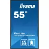 iiyama LH5565UHSB-B1 Signage Display Kiosk-Design 138,7 cm (54,6 Zoll) LED Wi-Fi 800 cd/m² 4K Ultra HD Schwarz Integrierter Prozessor Android 11 24/7