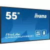 iiyama LH5565UHSB-B1 Signage Display Kiosk-Design 138,7 cm (54,6 Zoll) LED Wi-Fi 800 cd/m² 4K Ultra HD Schwarz Integrierter Prozessor Android 11 24/7