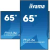 iiyama LH6565UHSB-B1 Signage Display Kiosk-Design 163,8 cm (64,5 Zoll) LED Wi-Fi 800 cd/m² 4K Ultra HD Schwarz Integrierter Prozessor Android 11 24/7